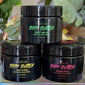 🆕🪷 THE SPATHECARY LIMITED EDITION 3-PIECE BODY BUTTER SET. NEW FACTORY SEALED.